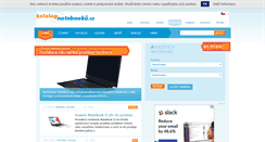 Desktop Screenshot of katalognotebooku.cz